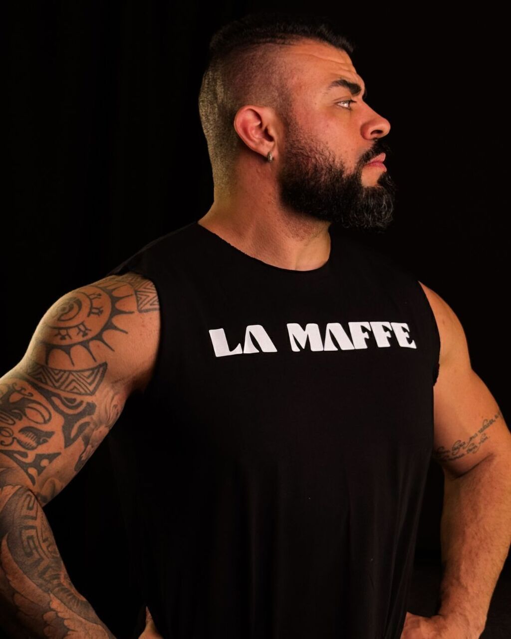 Regata Premium Preta  Oficial LaMaffe