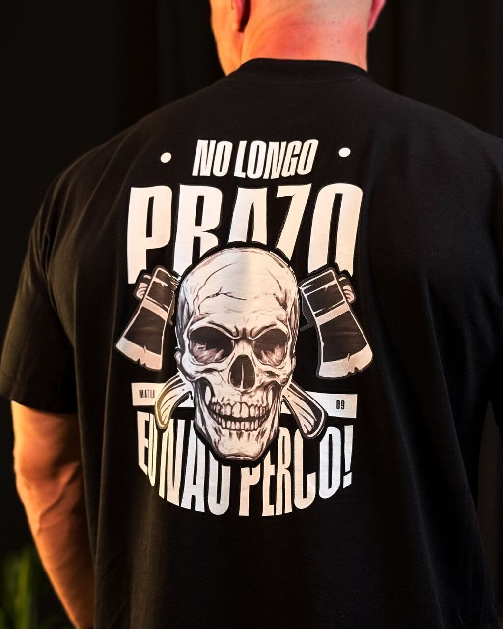 Camiseta Premium No longo prazo eu não perco  Edição Cadar