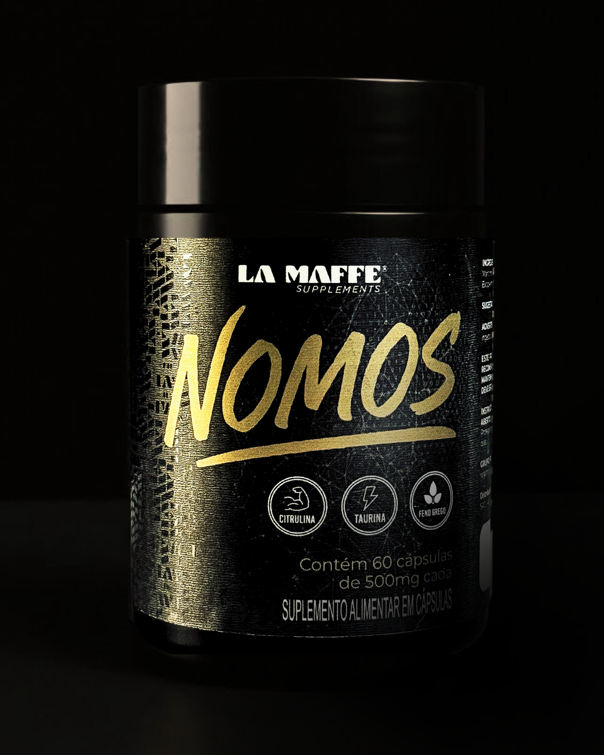 Nomos - (Taurina, Laranja Moro, Cafeína + ) Foco e concentração