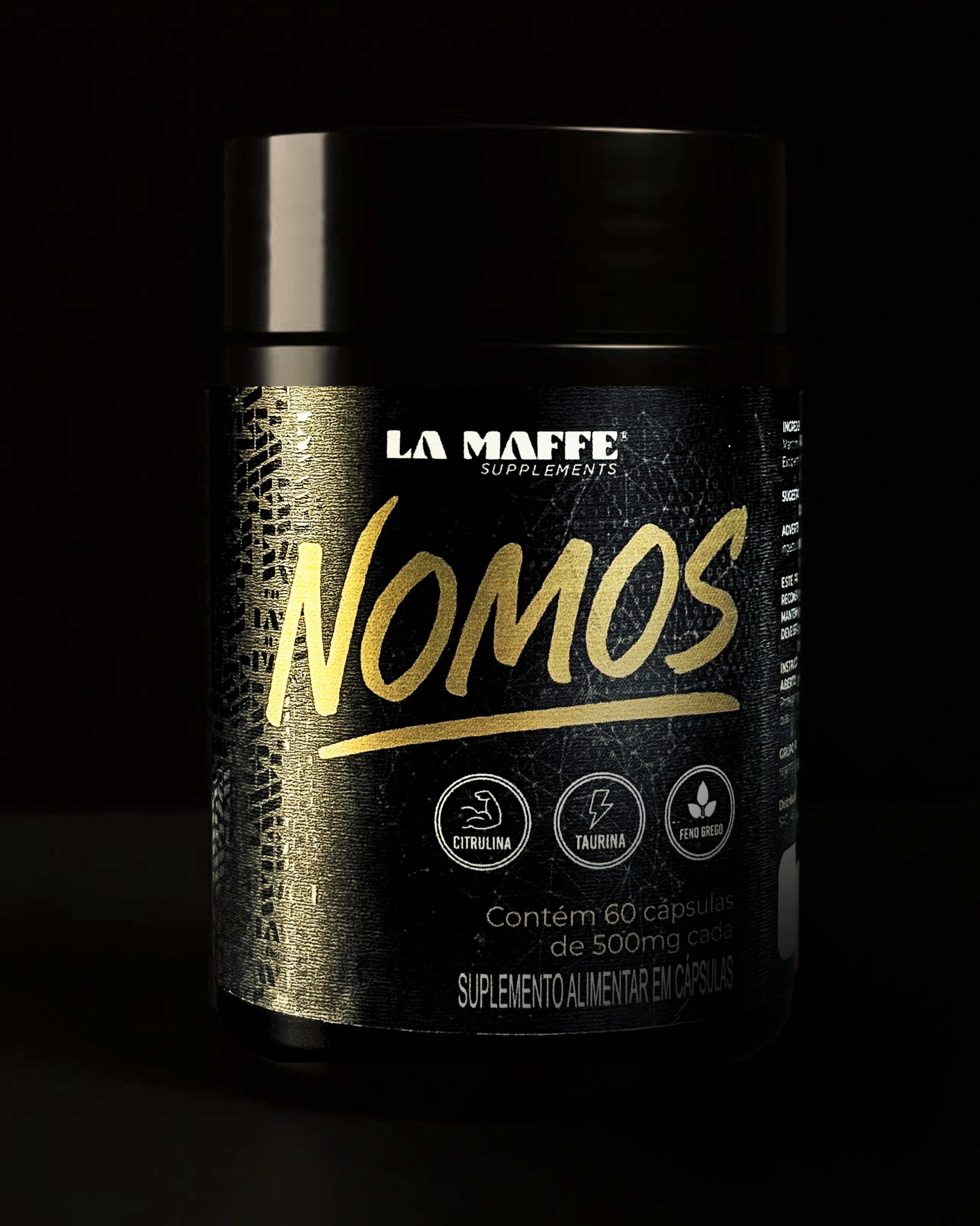 Nomos - (Taurina, Laranja Moro, Cafeína + ) Foco e concentração