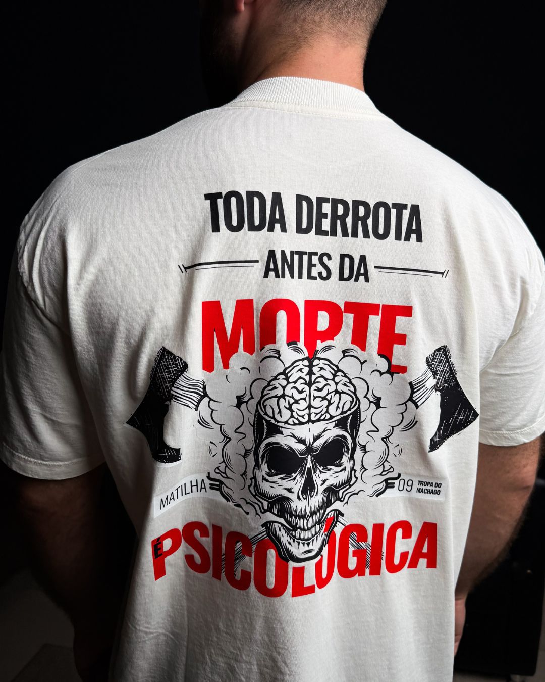 Camiseta Oversized - Tropa do Machado