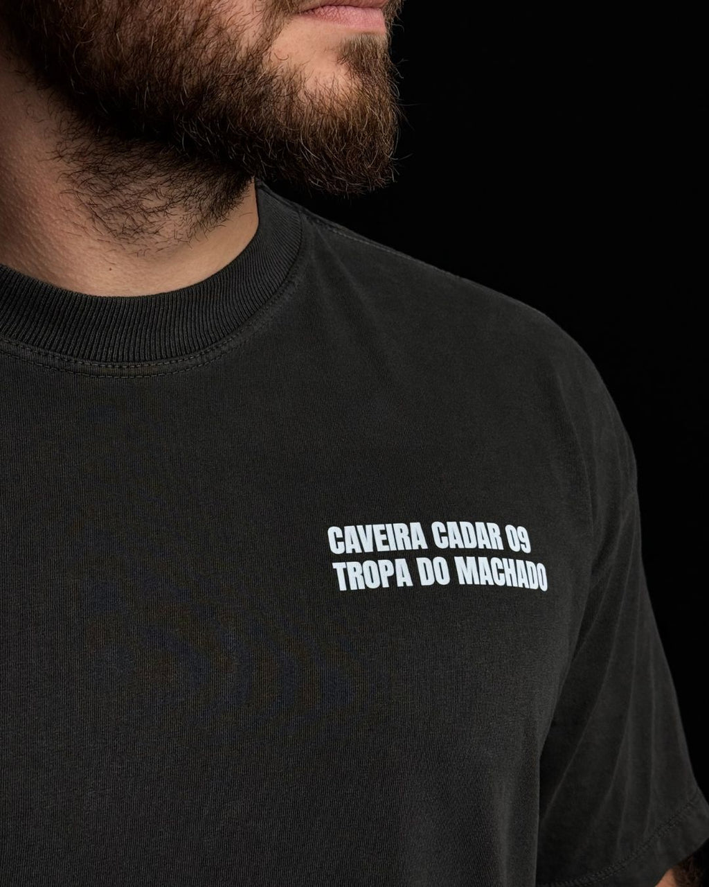 Camiseta Oversized - Tropa do Machado