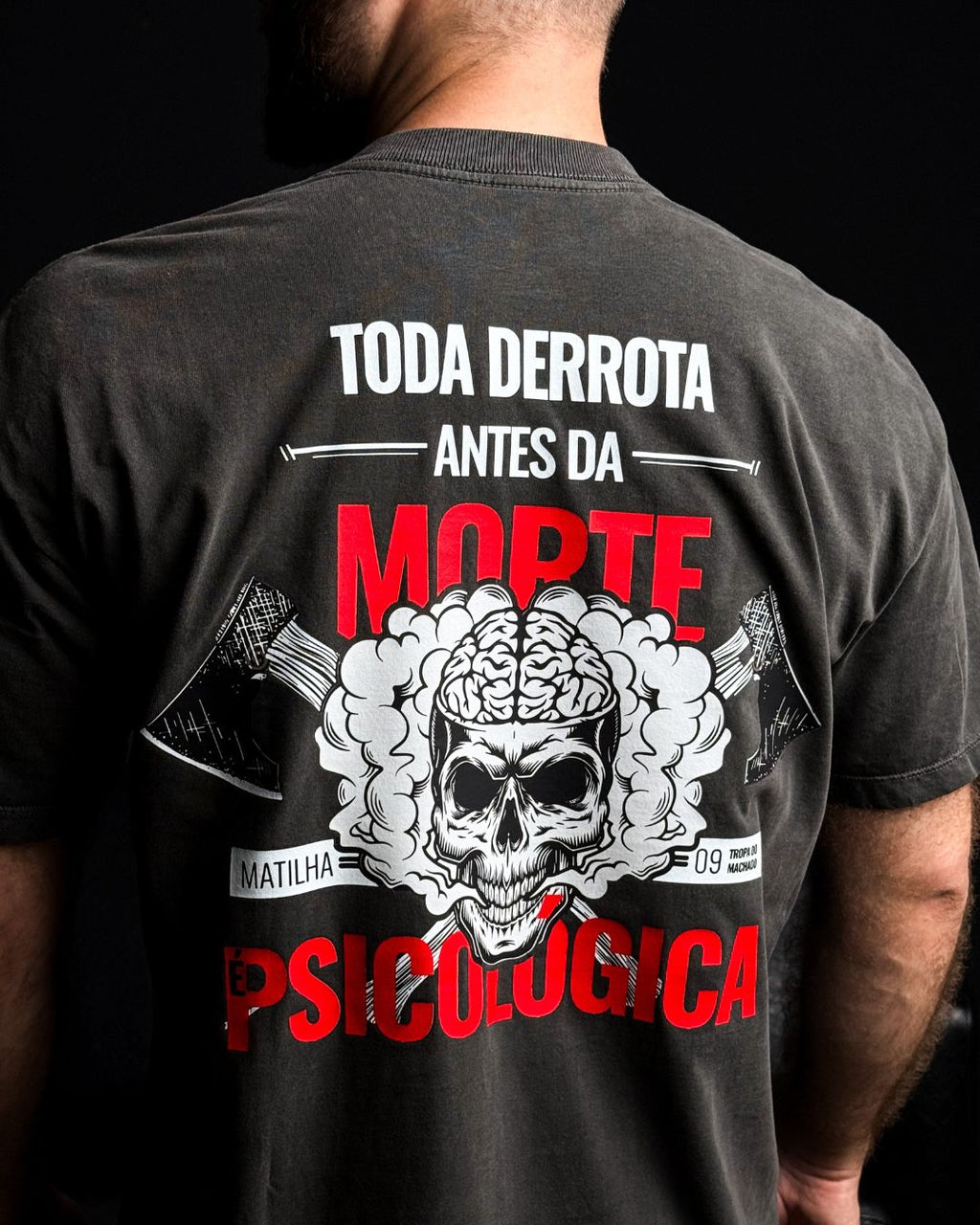 Camiseta Oversized - Tropa do Machado
