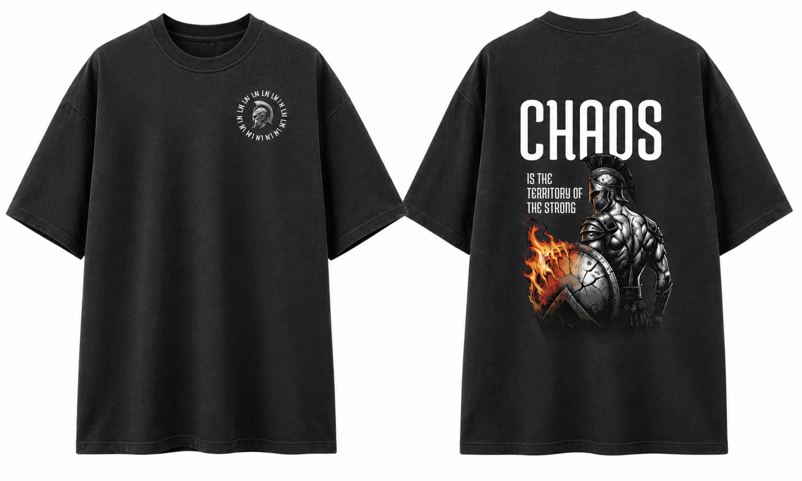 18 - CHAOS - Camiseta Over