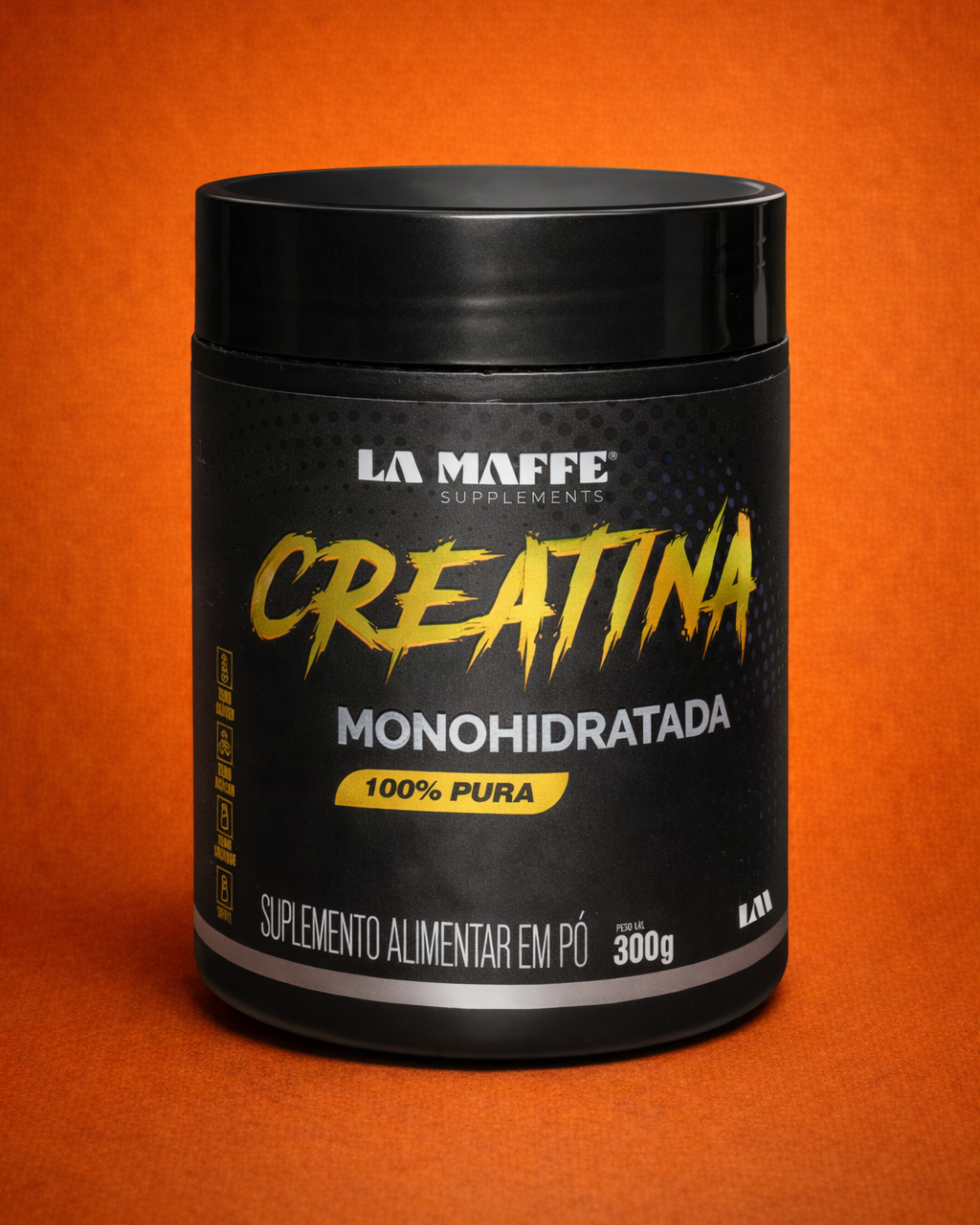 Creatina Monohidratada 100% Pura 300g - La Maffe Sports