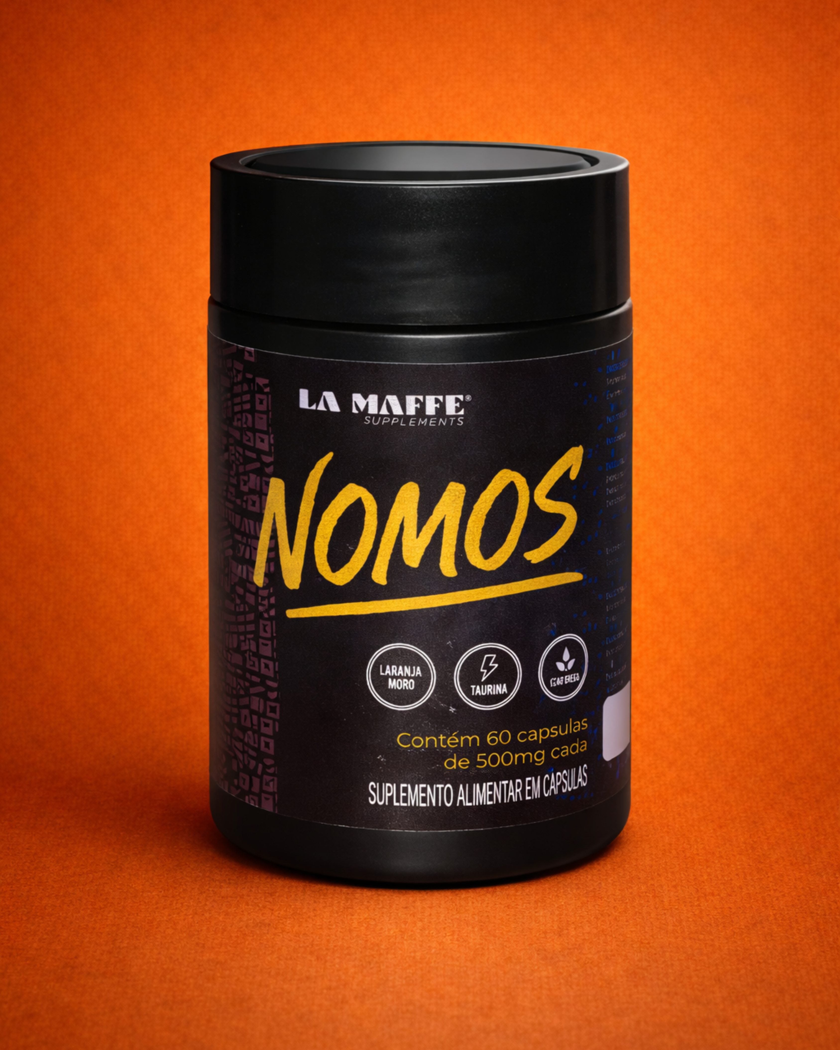 Nomos - (Taurina, Laranja Moro, Cafeína + ) Foco e concentração