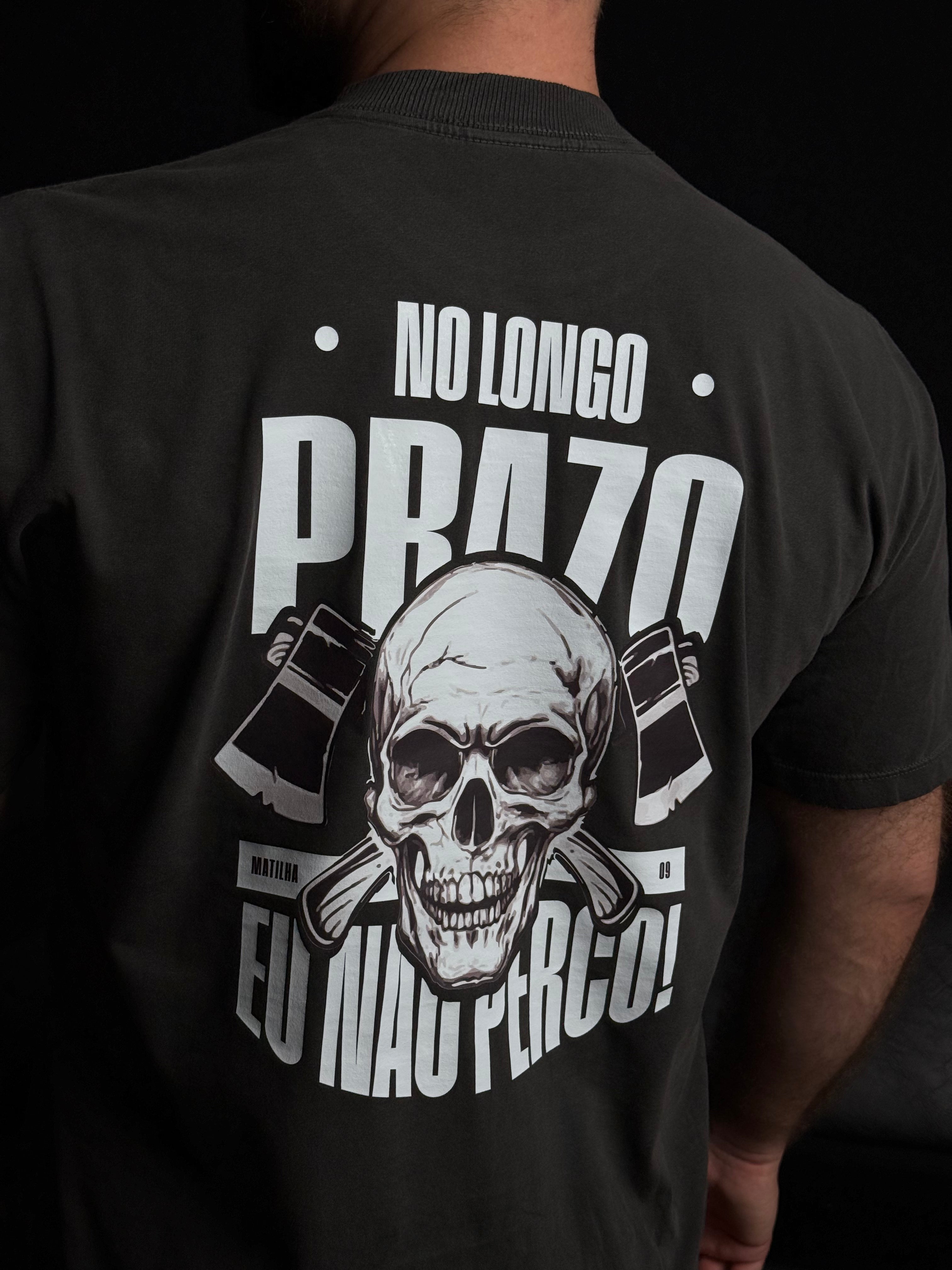 Camiseta Oversized No longo prazo eu não perco  Edição Cadar
